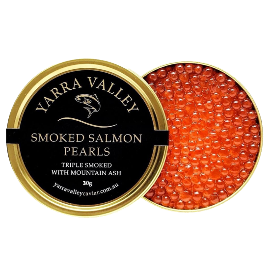 Yarra Valley Smoked Salmon Pearls